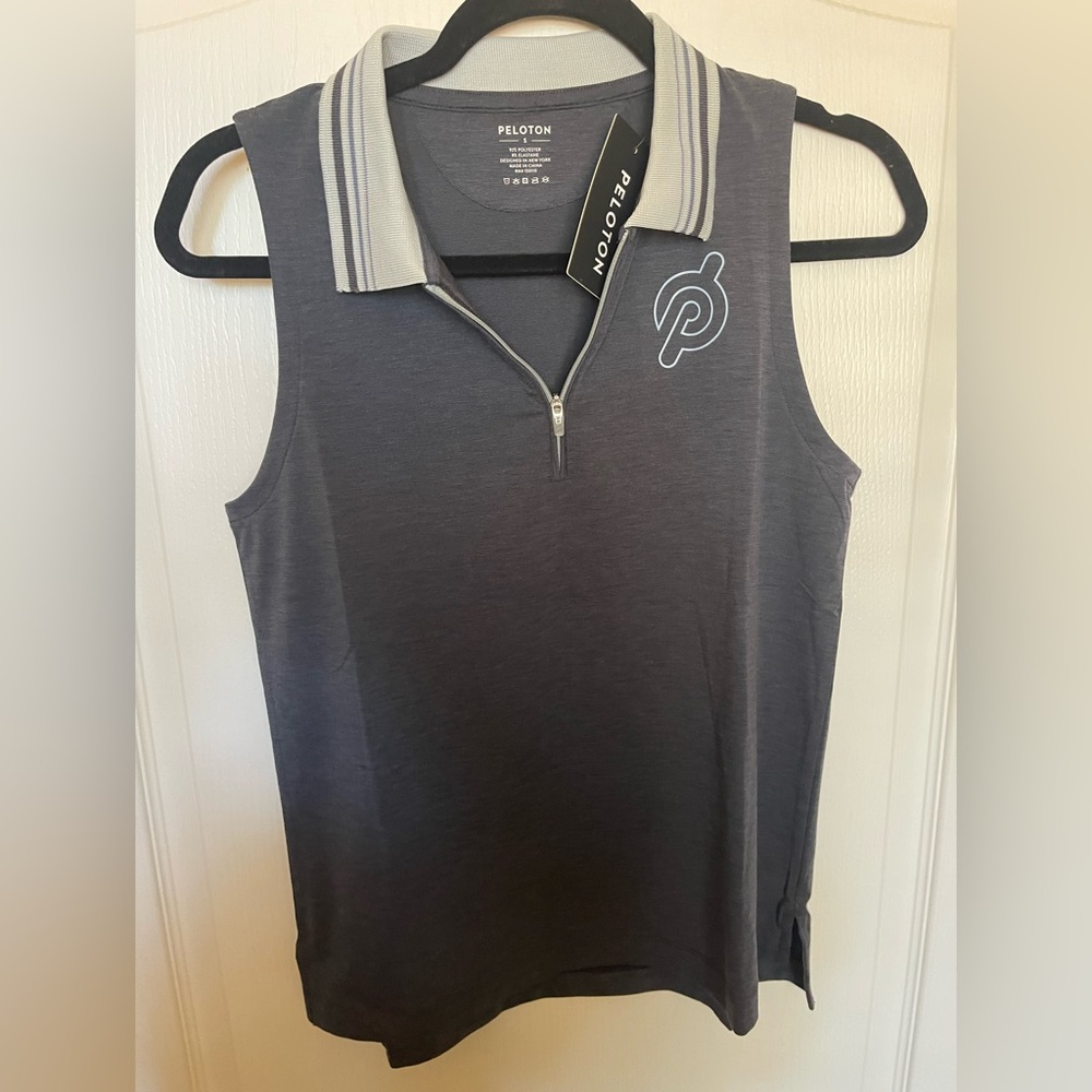 Peloton gold tank new with tags size small